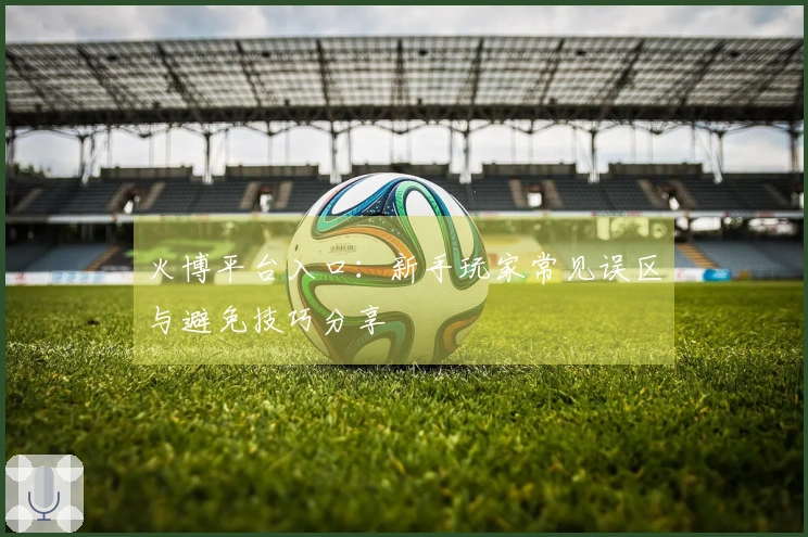 火博平台入口：新手玩家常见误区与避免技巧分享